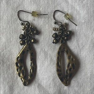 Elegant Gold Dangle Earrings